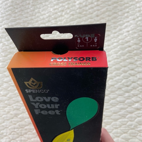 Spenco polysorb cross trainer insoles NEW - Picture 7 of 7